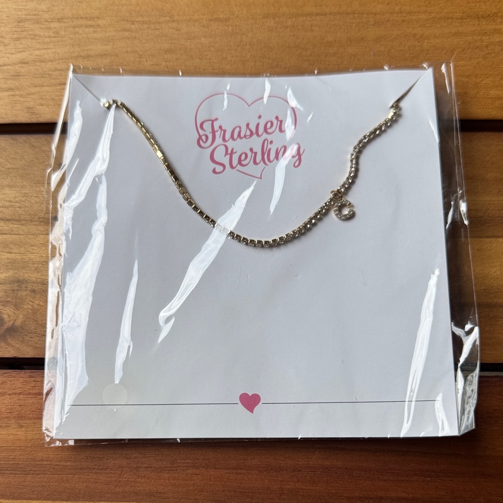 FRASIER STERLING C NECKLACE